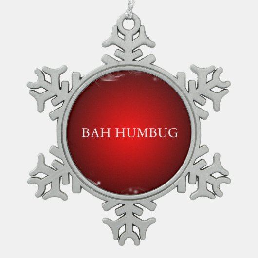 Christmas Pewter Ornament (Voorkant)