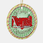 CHRISTMAS PharmD Doctor in de farmacie Keramisch Ornament (Links)