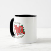 CHRISTMAS PhDoctor van de filosofie Mok (Voorkant links)