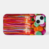 Christmas phone case iPhone 15 case (Achterkant horizontaal)