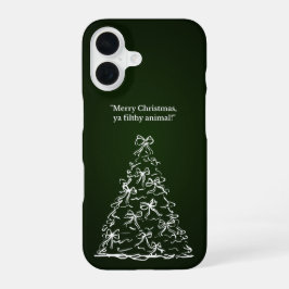 Christmas phone case iPhone 16 hoesje