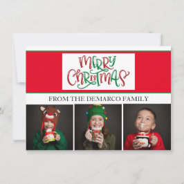 Christmas Photo Cards Bedankkaart