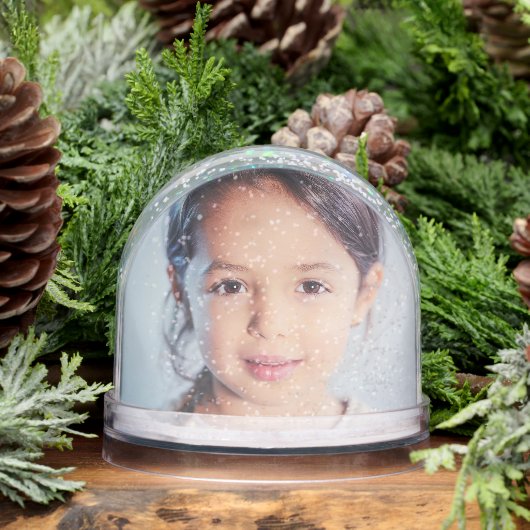 CHRISTMAS PHOTO CUSTOM SNOW GLOBE SNEEUWBOL (Winter)