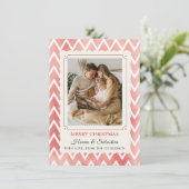  Christmas Photo Feestdagenkaart (Staand voorkant)