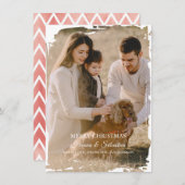  Christmas Photo Feestdagenkaart (Voorkant / Achterkant)