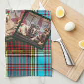 CHRISTMAS PHOTO GIFT - Anderson Tartan Collage Theedoek (Quarter Fold)