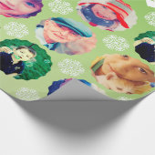 Christmas Photo Gift Wrapper Cadeaupapier (Hoek)