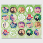 Christmas Photo Gift Wrapper Cadeaupapier (Vlak)
