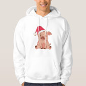 CHRISTMAS PIG HOODIE (Voorkant)