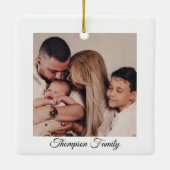 Christmas Pig Ornament (Achterkant)