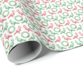 Christmas Pigeon Wrapping Paper Cadeaupapier