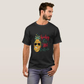 Christmas Pinaeple Its Hot Outside xmas light Hawa T-shirt (Voorkant volledig)