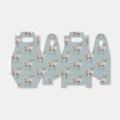 Christmas Pine Green Rustic Deer Bedankdoosjes (Uitgevouwen)