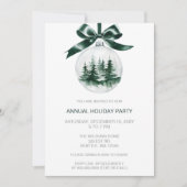 Christmas Pine Tree Ornament  Feestdagenkaart (Voorkant)