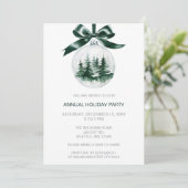 Christmas Pine Tree Ornament  Feestdagenkaart (Staand voorkant)