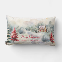 Christmas Pine Trees Kussen