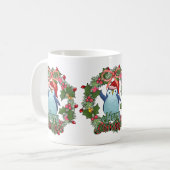 CHRISTMAS PINGUIN MET WREATS KOFFIEMOK (Voorkant links)