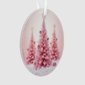 Christmas Pink Ornament (voorkant)