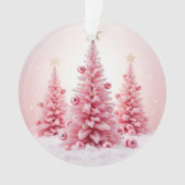Christmas Pink Ornament (voorkant)