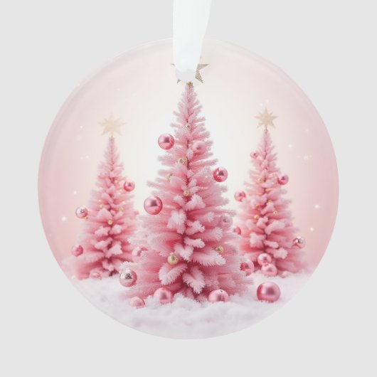 Christmas Pink Ornament (voorkant)