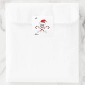 Christmas Pirate Gift Sticker (Tas)