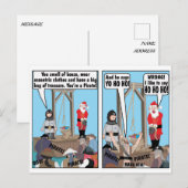 CHRISTMAS PIRATE JOKE BRIEFKAART (Voorkant / Achterkant)