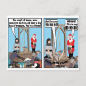 CHRISTMAS PIRATE JOKE BRIEFKAART (Voorkant)
