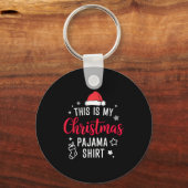 Christmas Pj Pajama Pjs Sleutelhanger (Voorkant)