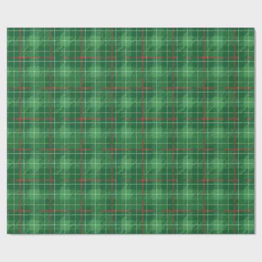 Christmas Plaid 2 Cadeaupapier (Vlak)
