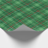 Christmas Plaid 2 Cadeaupapier (Hoek)