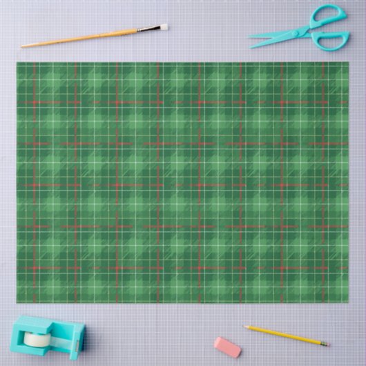 Christmas Plaid 2 Tissuepapier (Craft)