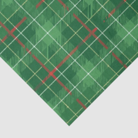 Christmas Plaid 2 Tissuepapier (Detail)