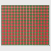 Christmas Plaid 3 Cadeaupapier (Vlak)