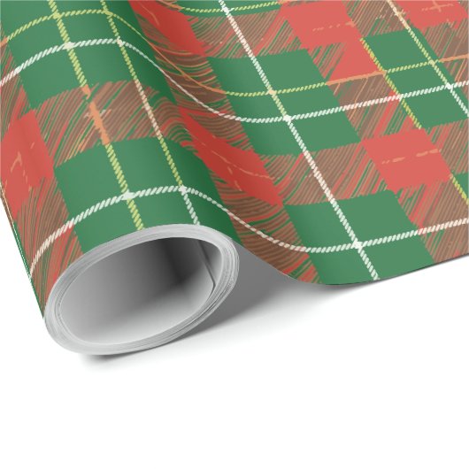 Christmas Plaid 4 Cadeaupapier (Rol Hoek)