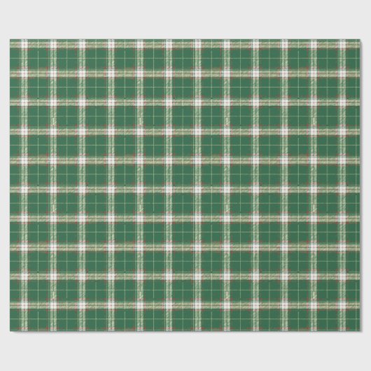 Christmas Plaid 5 Cadeaupapier (Vlak)