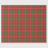 Christmas Plaid 6 Cadeaupapier (Vlak)