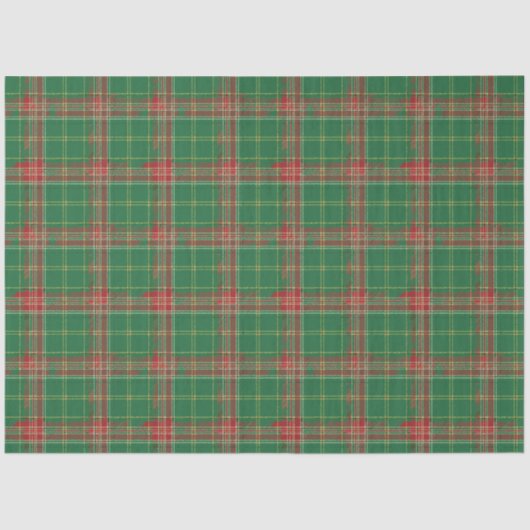 Christmas Plaid 7 Tissuepapier (Voorkant)
