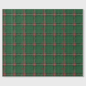 Christmas Plaid 8 Cadeaupapier (Vlak)
