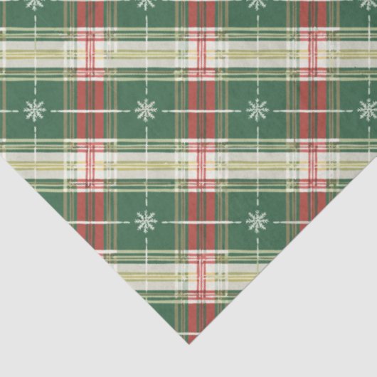 Christmas Plaid 9 Tissuepapier (Detail)