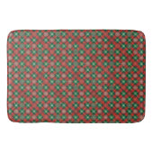 Christmas Plaid Bath Mat (Voorkant)
