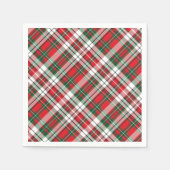 Christmas Plaid Bright Servet (Voorkant)