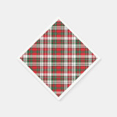Christmas Plaid Bright Servet (Hoek)