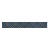 Christmas plaid classic navy simple holiday grosgrain lint (Voorkant)