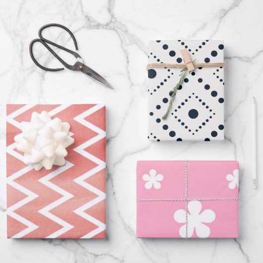 Christmas plaid coordinating inpakpapier vel (Voorkant)