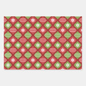 Christmas plaid coordinating inpakpapier vel (Voorkant 2)