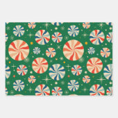 Christmas plaid coordinating inpakpapier vel (Voorkant)