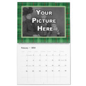 Christmas Plaid Familie Afbeeldingen Kalender (Feb 2026)