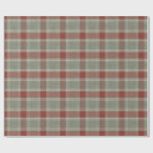 Christmas Plaid Gift Wrap - Feestelijke kerstverpa Cadeaupapier (Vlak)