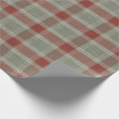 Christmas Plaid Gift Wrap - Feestelijke kerstverpa Cadeaupapier (Hoek)