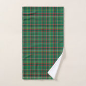 Christmas Plaid Green Pattern-23914 Bad Handdoek (Handdoek)